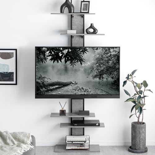 Amazon | タンスのゲン テレビスタンド 壁寄せ 突っ張り式【実用新案