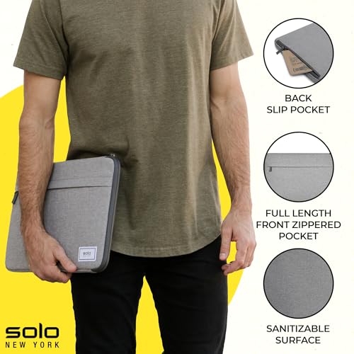 Funda para Laptop Solo New York 13.3'' Gris miniatura 2