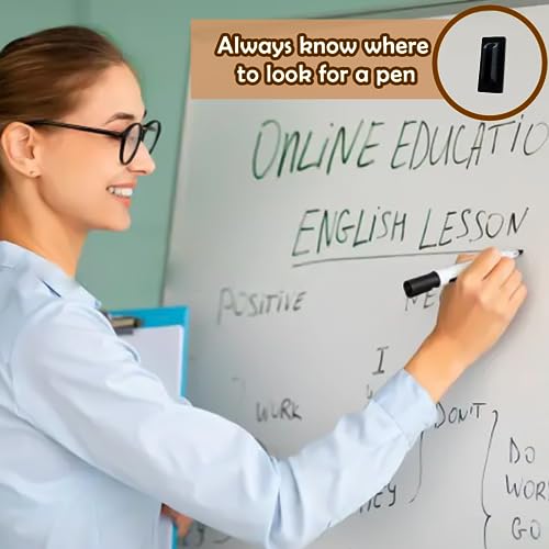 AIERSA Pencil Holder for Desk,10Pcs Pen Holders for Classroom Clipboard Attachment,Silicone Adhesive Pencil Holder for School Student Kids Desk Teacher Office Accessories - Image 4