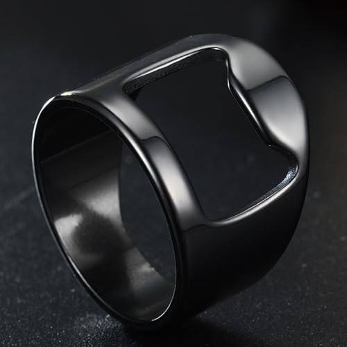 Miniatura 6 de Anillo Abridor De Barra,Anillo De Barman, De Camarero De Acero De Titanio Elegante Anillo De Camarero De Acero De Titanio, Abridor De Botellas De Cerveza Portátil Creativo Para Camareros