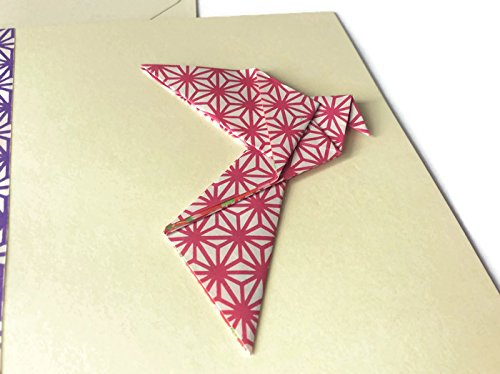 Origami Colombe Carte Saint Valentin Faire Part Origami Annonce Carte Double Anniversaire Amazon Fr Handmade