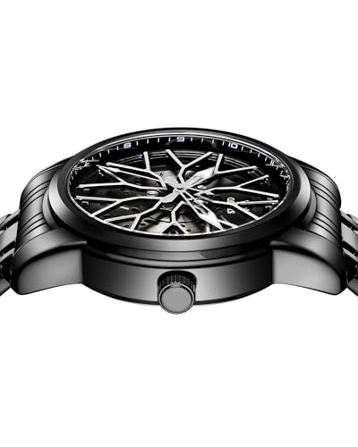 Image of OLEVS Watches for Men Luxury Dress Wirst Watch 42MM Large Dial Stainless Steel Waterproof Luminous Watch Gift