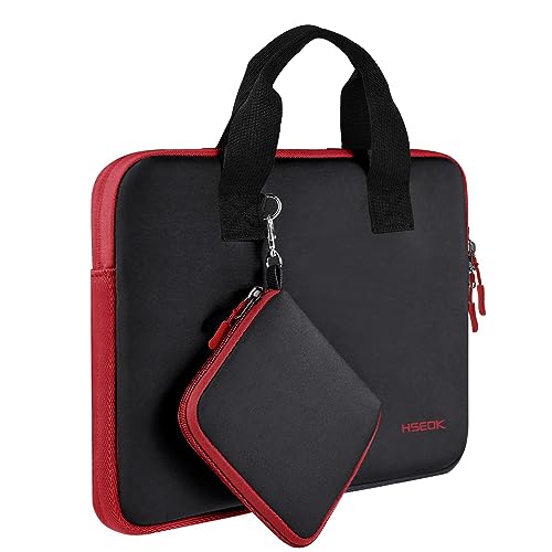 HSEOK 11.6 12.9 13 inch Elastic Laptop Sleeve with Small Case Compatible with 13 inch MacBook Neo Air Pro M5/M4/M3/M2/M1