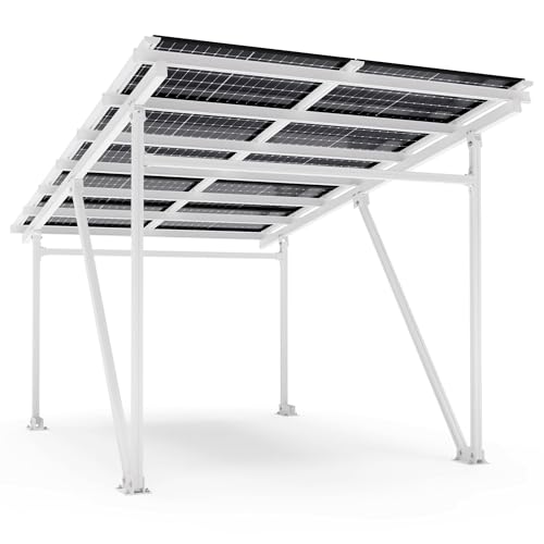 Solar Carport 5250 Watt Bifazial Glas/Glas Module PV Garage...