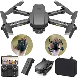 Lozenge Mini Drone with Camera Drones for Adults 4K Drone for Beginner Drones with Camera Live Video FPV Helicopter Altitude Hold Drone HJ78 RC Drone