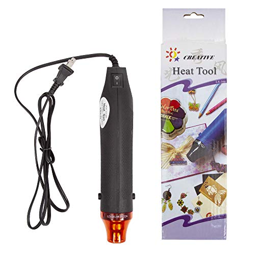 Mookis Mini Hot Air Gun, Portable Mini Heat Gun for DIY Embossing Shrink Wrapping Drying Paint, 300W Multi Function Electrical Heat Tool - Thumbnail 7