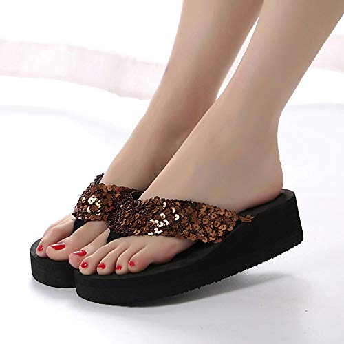 Flip Flops Women Memory Foam, Womens Sandals Fashion Platform, Women'S Casual Summer Sandals Clip Toe Slip On Comfortable Slippers Arch Support2