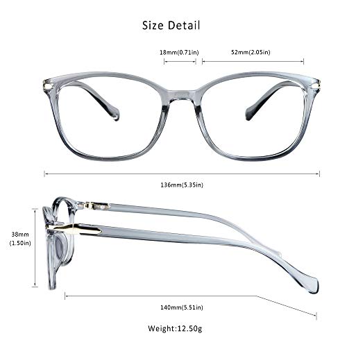 Image of LifeArt Blue Light Blocking Glasses, Anti Eyestrain, Computer Reading Glasses,TV Glasses for Men and Women