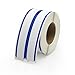 LabelValue.com | Dymo 30275 File Labels w/Blue Stripe - 2-up, 9/16" x 3-7/16" 260 Labels per roll