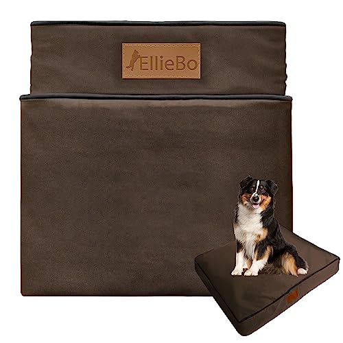 Ellie-Bo XL Mem. - Funda de Cama para Perro, Color marrón Impermeable