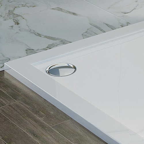 Piatto Doccia Slim 80x80x4 cm Quadrato Acrilico