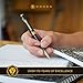 Cross Coventry Black Lacquer with Gold-Tone Ballpoint Pen - Refillable Pen for Smooth Writing - Professional, Elegant Accessory - Black Ink - Long-Lasting Use - Desk Essential - Gift-Ready