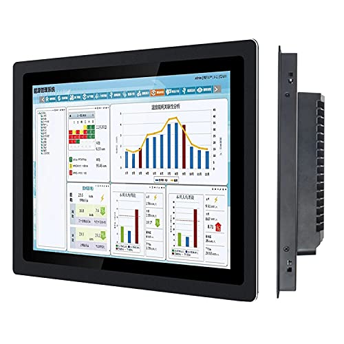 Image of 15.6 Inch Industrial Panel PC Capacitive Touch Screen 8GB Ram Win10 Pro (8GB RAM+512GB SSD, Core i5-5250U)