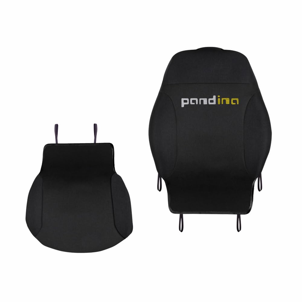UNION Coprisedili anteriori realizzati su misura specifici per FIAT PANDINA. Perfettamente aderente resistente lavabile. Made in Italy (Antracite)