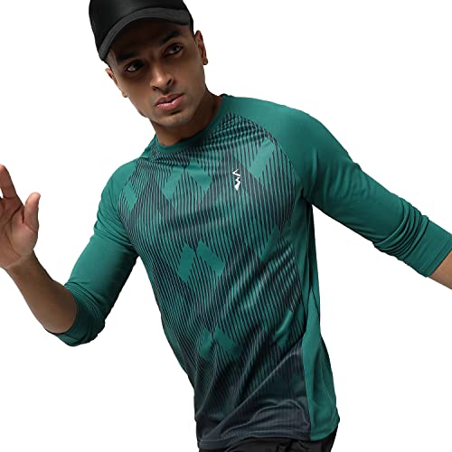 Image of Campus Sutra Men Polyester Regular Fit T-Shirt