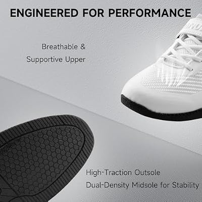 MANUEKLEAR Deadlift Shoes, Strong Anti-Slip Lifting Shoes for Men, Professional Training Weightlifting Shoes for Men and Women, Squat Shoes for Powerlifting with Rubber Non-Slip Sole