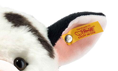 Steiff Happy Farm Cowaloo Kuh - 35 cm - Kuscheltier für Kinder - Plüschkuh - weich & waschbar - weiß/schwarz gefleckt… – Bild 4