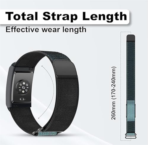 Image of Soft Nylon Sport Strap Breathable, Durable Strap Compatible For Amazfit Helio Strap