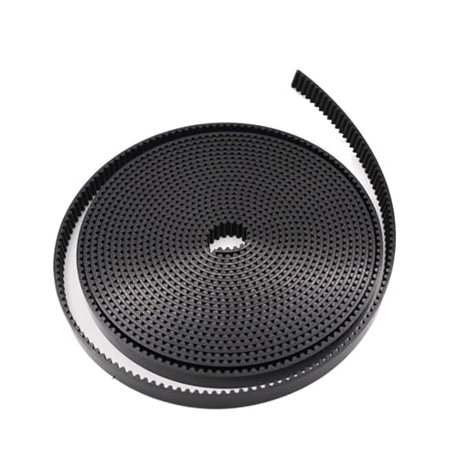 Correa abierta tipo negro PU con alambre de acero interior de 3 mm de paso para guiado síncrono 2