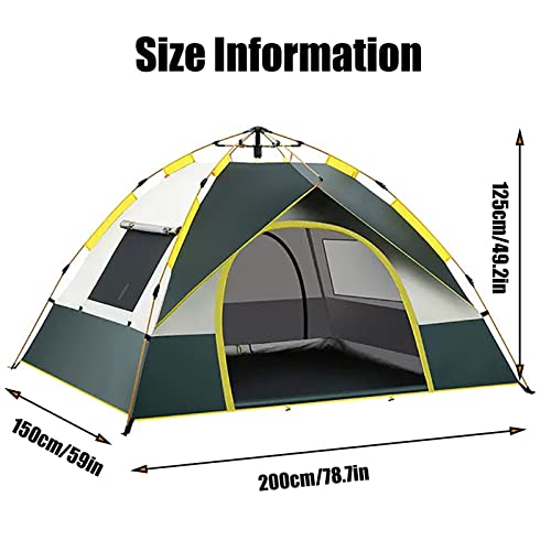Carpa instantánea resistente al agua para 3 personas miniatura 7
