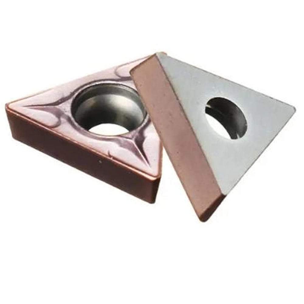 Inserti CNC TCMT110204 In Metallo Duro - 10 Pezzi Con Rivestimento TiN Per Tornitura Acciaio