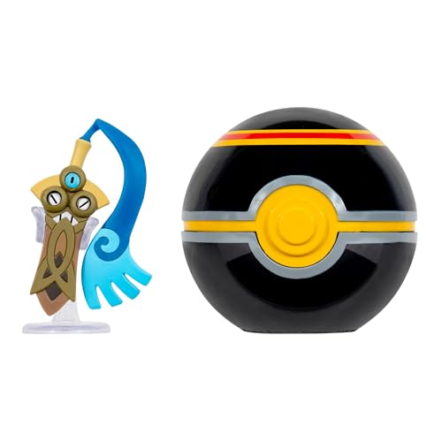 Image of Pokemon Honedge Clip 'N' Go Battle Figure Set with Luxury Ball, Ages 4+
