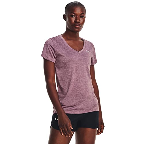 Image of Under Armour Womens Tech V-Neck Twist Short-Sleeve T-Shirt