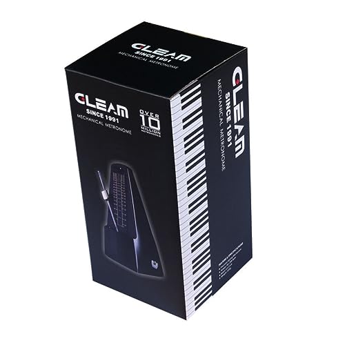 GOOHOCHY Metronome for Piano Guitar Players Mechanical with Accurate Click Bell No Battery Perfect for Rhythm Training