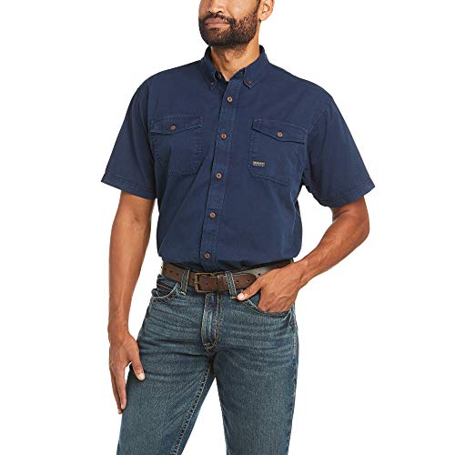 Image of Ariat Men's Rebar Washed Twill Work Shirt