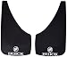 Highland 1025700 Black Buick Logo Molded Splash Guard - 2 Piece