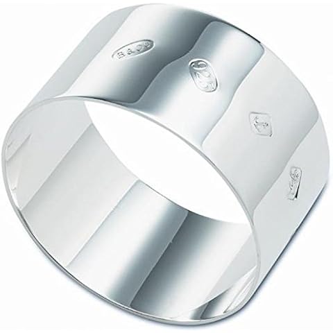 Heavy Sterling Silver Napkin Ring. FREE ENGRAVING Cover