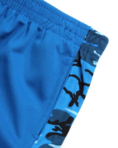 pro athlete boys basketball shorts - 4 pack mesh athletic shorts for boys - gym shorts for workout and running size 5-16