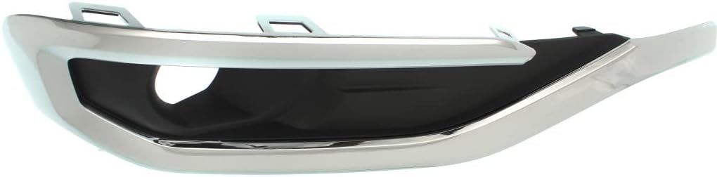 KarParts360 For GMC Acadia Fog Light Bezel Chrome 2017 2018 2019 Passenger Side For GM1039209 | 84547768