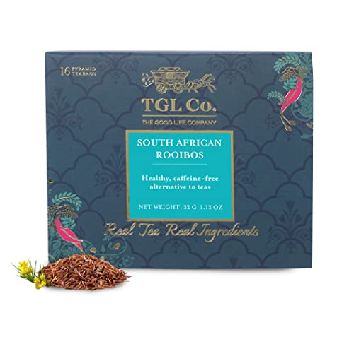 Image of TGL Co. South African Rooibos Tea 16 Tea Bags | Boost Immunity | Rich in Anti Oxidant | Improves Digestions | Boost Heart Health