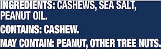 PLANTERS Fancy Whole Cashews with Sea Salt, 26 Ounces ( Pack of 1) Resealable Jar - Made with Simple Ingredients - Good Source of Vitamins and Minerals - Kosher (Packaging May Vary)
