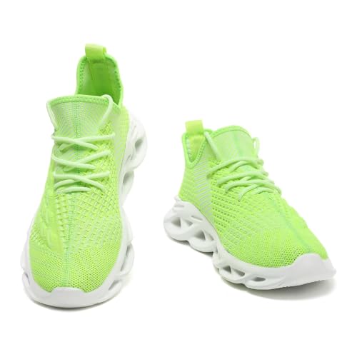 Image of Jakcuz Plus Size Men's Lightweight Walking Shoes Mesh Fish Scale Pattern Fashion Sneakers