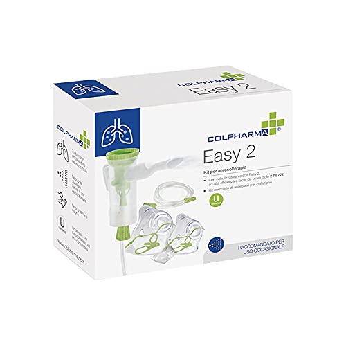 Colpharma Kit Easy 2 Kit per Aerosolterapia ad Alta Efficienza