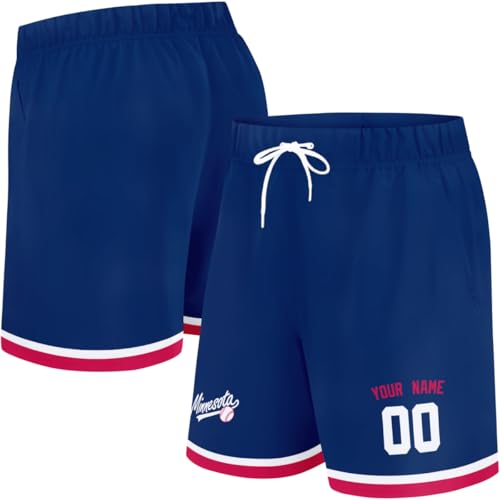 Image of ANTKING Swim Trunks Custom Name Number Beach Shorts for Men Youth Gifts