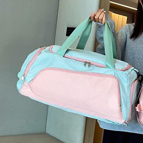 Mochila deportiva con compartimento para zapatos separador de ropa húmeda 3