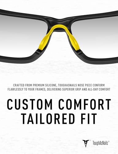 Image of ToughAsNails Standard Fit Replacement Nose Pads Pieces for Oakley Split Shot OO9416 Sunglasses