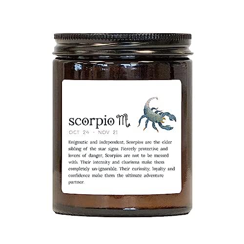 Manta Makes Zodiac gift candle zodiac sign gift for her zodiac