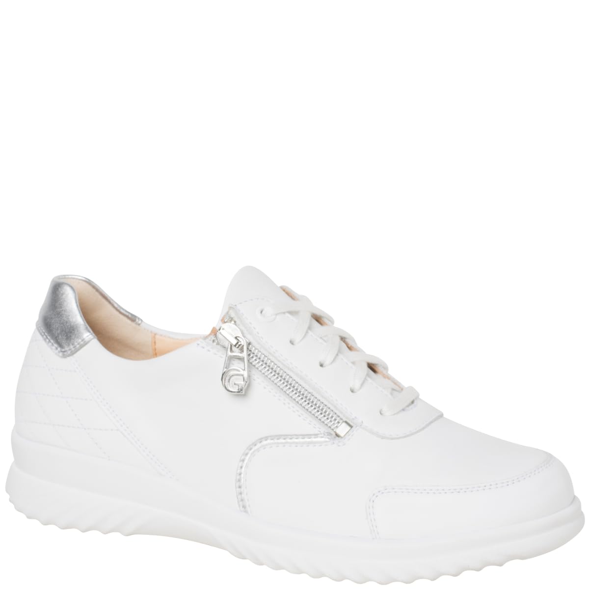 Ganter Women's Heike Trainers, Milk, 40.5 EU Weit