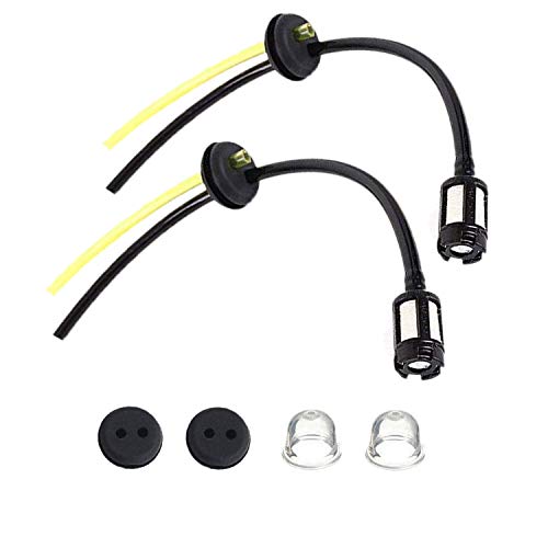 Poweka Universel Filtre à Essence kit Tube d'étanchéité pour Taille-haies Débroussailleuse élagueuse