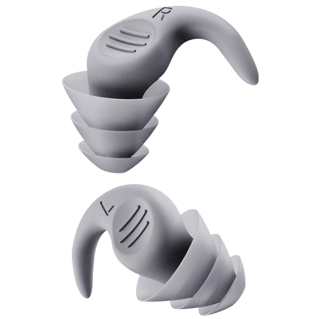 BNF® Noise Reduction Ear Plugs Silicone Sound Blocking for Sleep Snoring Swimming Grey|Health & Beauty | Health Care | Sleeping Aids |1 Piece Storage Box-image-23