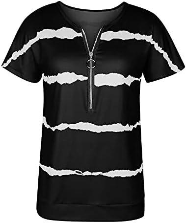 Top Donna Con Scollo A V E Maniche A Sbuffo: Maglia Estiva Floreale, Morbido E Casual, Taglia S, Floreale Nero