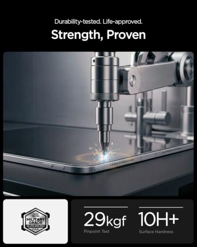 Image of Spigen AlignMaster T Tempered Glass Screen Protector Guard for iPad Pro 11 inch (M5, 2025) / (M4, 2024) [1 Pack]