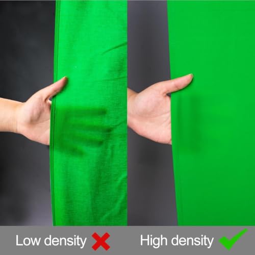 Image of EMART 8x10Ft Green Screen Backdrop,Photography Greenscreen Background