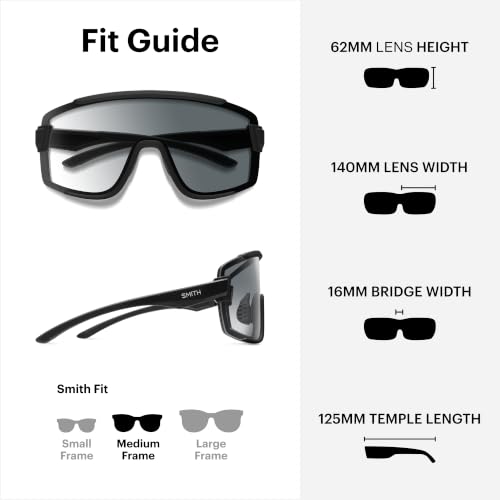 Image of SMITH Wildcat Sunglasses with ChromaPop Shield Lens