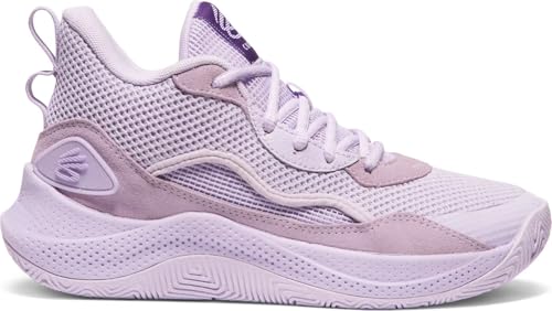 Under Armour - Unisex-Child Gs Curry 3Z 24 SDE Shoes, Color Salt Purple (500), Size: 7 M US Big Kid2