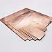 Bclla Zkenshan-Copper Sheet Copper Sheet 2mm, High Purity and Durable (Specification : 2x55x100mm 1pc)